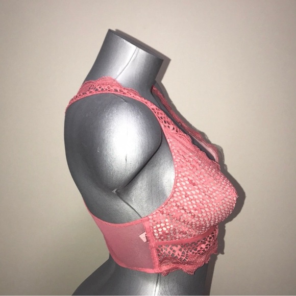 Victoria’s Secret Very Sexy Mesh & Lace Bralette . Size Medium. NWT - Picture 4 of 9
